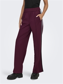 ONLY Track Pants Warm Up Burgundy